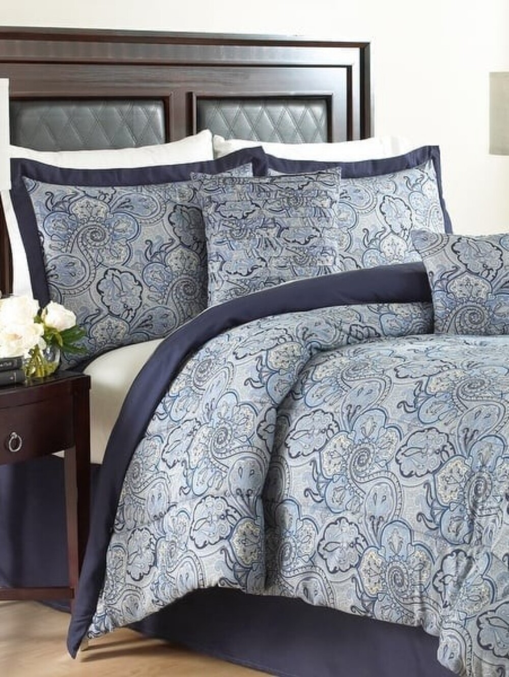 Traditions by Waverly Paddock Shawl 6-Piece King Comforter Set